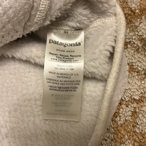 Patagonia white pullover size medium - Picture 3 of 16